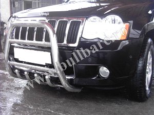 JEEP GRAND CHEROKEE '05-'10 Bullbar inox Jeep Grand Cherokee '05-'10, bullbar poliuretan Jeep Grand Cherokee '05-'10, praguri inox Jeep Grand...